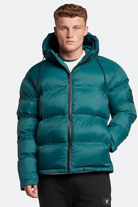 SCULPTURAL PUFFER JACKET W746 MALACHITE GREEN 1