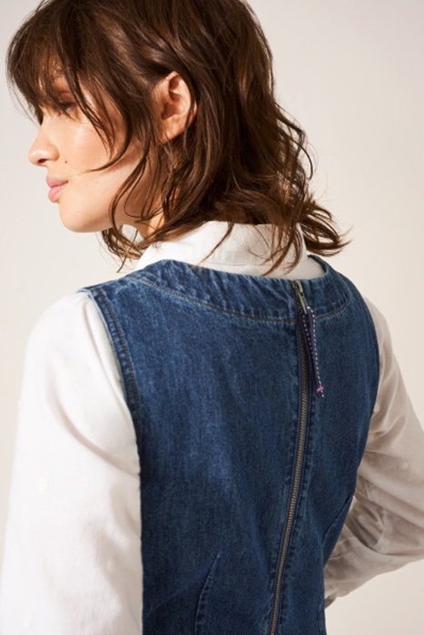 LOTHBURY DENIM PINNY MID DENIM 3