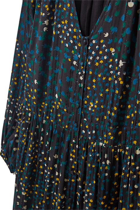 BELLA METALLIC STRIPE DRE GREY 4