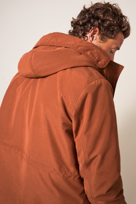 RYE HOODED 4 POCKET MID BROWN 3