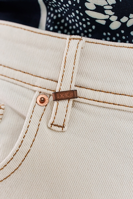 MEN’S IVORY SLIM JEANS OFF-WHITE 6