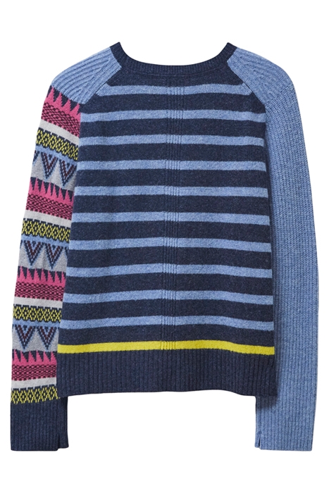 GREENWICH JUMPER NAVY MULTI 2