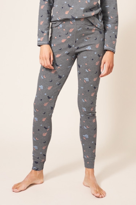 SELENA JERSEY PJ BOTTOM GREY MULTI 1
