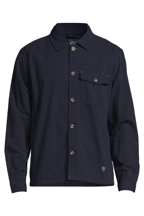 THAGE SEERSUCKER DEEP MARINE 6