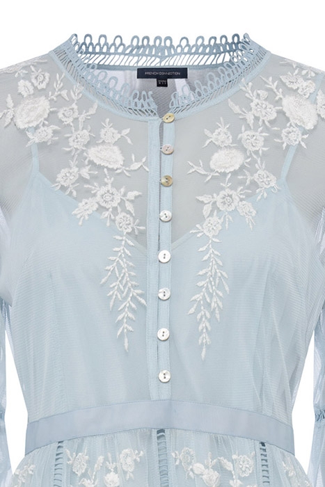 PF ARABELLE EMBROIDERED DRESS SUMMER SKY 6