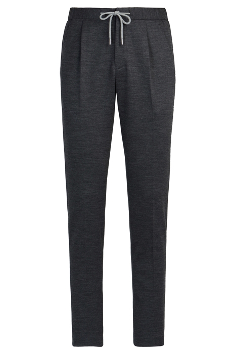 DARK GREY DRAWSTRING AMES TROUSERS 7