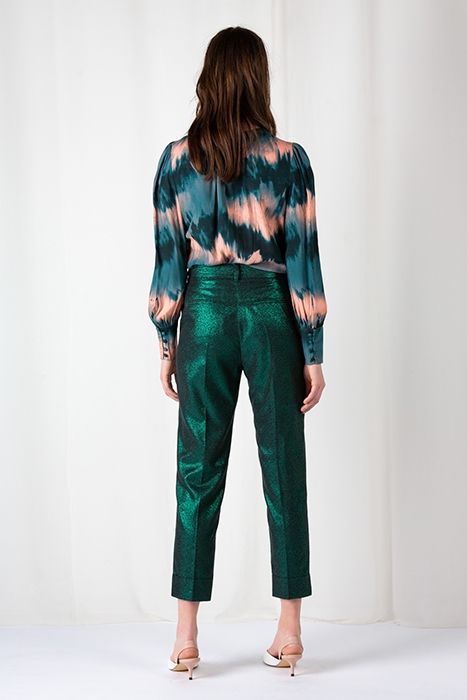 DISCO TROUSER JADE GLITTER 2