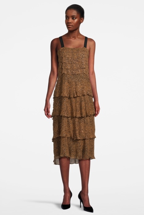 PREFERIRE 1 ABITO FIL COUPE BROWN/BLACK 1