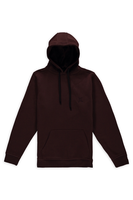 TON SUR TON LOGO HOODIE BROWN 1