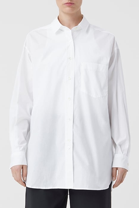 WOMEN BASIC SHIRT SHIRTS & BLOUSES WHITE 1