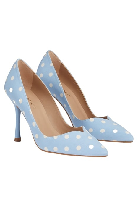 FAYE PUMP AZURE/ IVORY 2