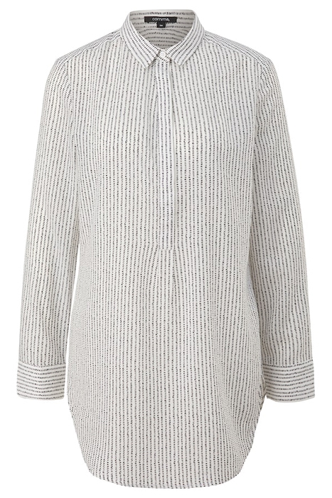 CHIFFON BLOUSE WHITE AOP 4