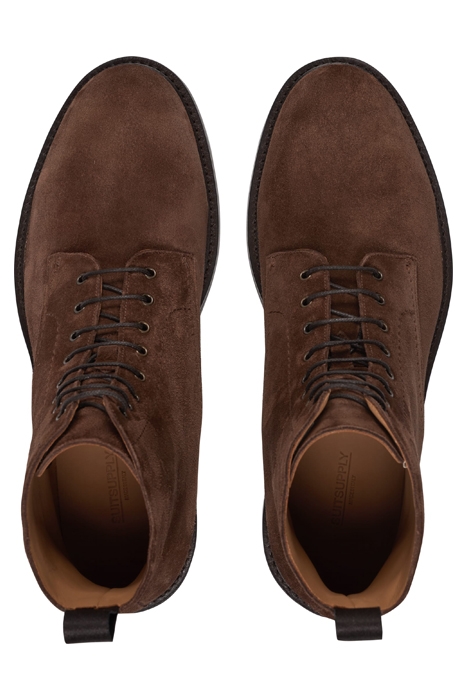 BROWN LACE-UP BOOT 3