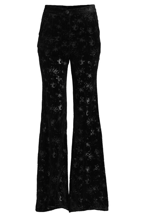 WOMEN‘S VELVET DEVORÉE PANTS BLACK 099 6