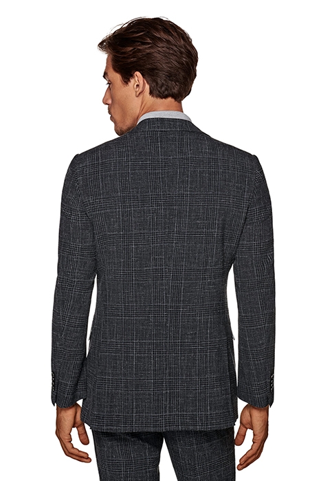 MID GREY CHECKED LAZIO SUIT 4