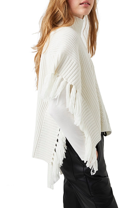 LACEY FRINGED KNITWEAR CLASSIC CREAM 4