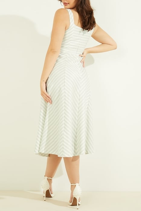 ISABEL DRESS PEACEFUL SKY STRIPES 2