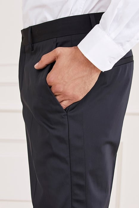 WARREN SMOCKING PANT JET BLACK A996 4