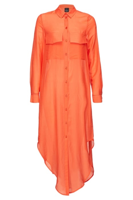 ALOE 2 CAMICIA VOILE DI COTONE ORANGE-FIESTA 3