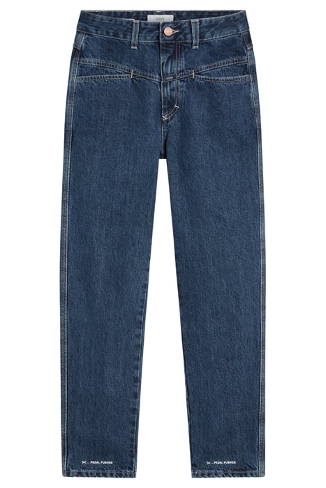 PEDAL PUSHER JEANS DARK BLUE 6