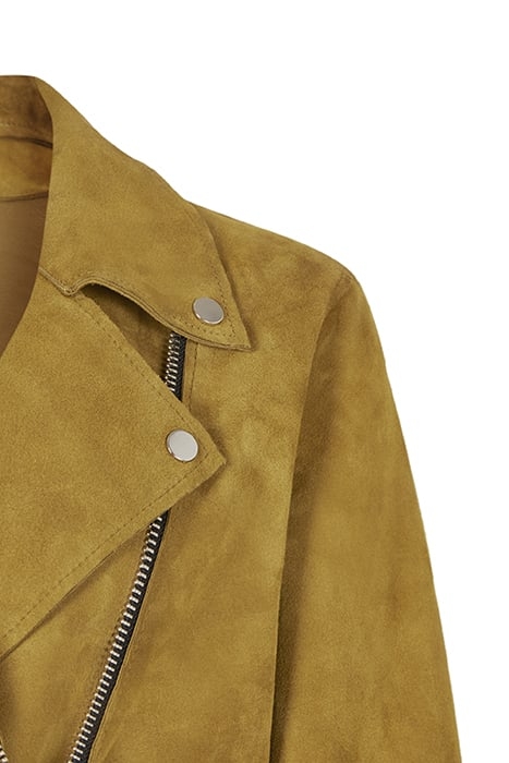 UNLINED FERN BIKER KHAKI YELLOW 5