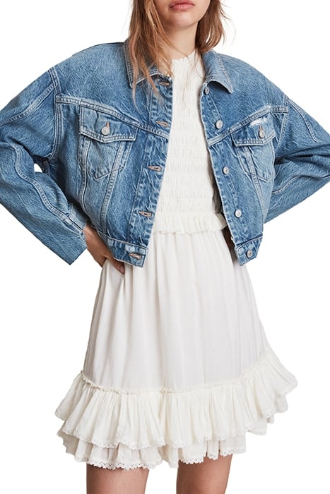 BETH PATCH JACKET WASHED INDIGO 6