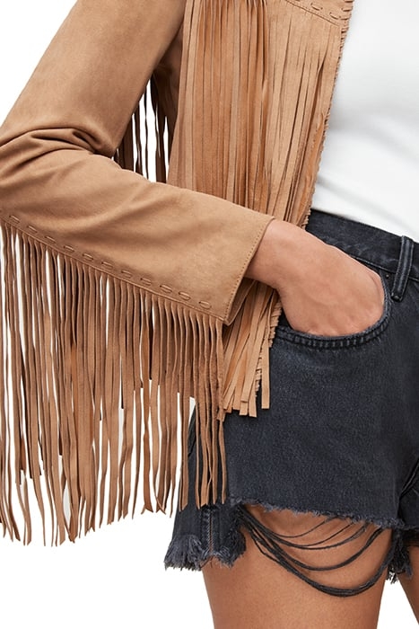 ASTRAL SUEDE JACKET TAN BROWN 5