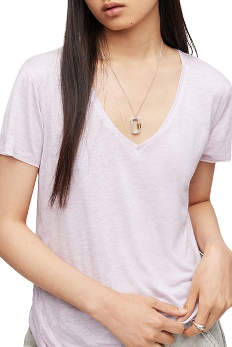 EMELYN SHIMMER TEE ASH DESERT PINK 5