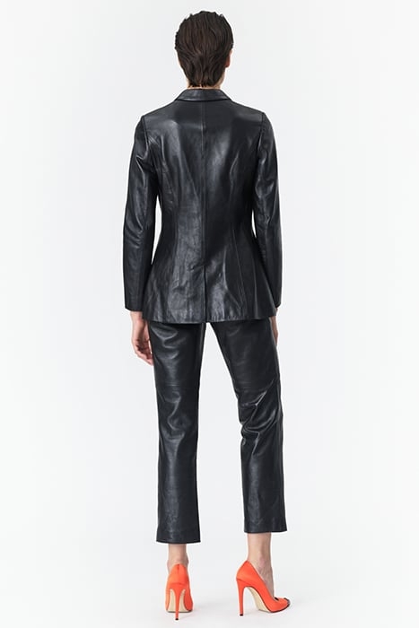 LEATHER SUIT PANTS BLACK 2