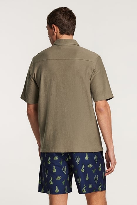 ALEC SHORTSLEEVE SHIRT SEA SPRAY GREEN 3