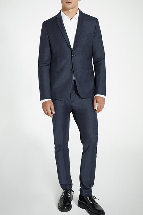 NAVY FLANNEL TRAVEL SUIT SUIT TROUSERS 3