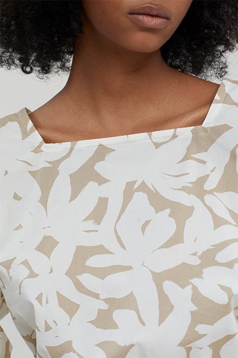 CLOSED WOMEN ELASTIC CROPPED SHIRT SHIRTS & BLOUSES GRAIN BE 5