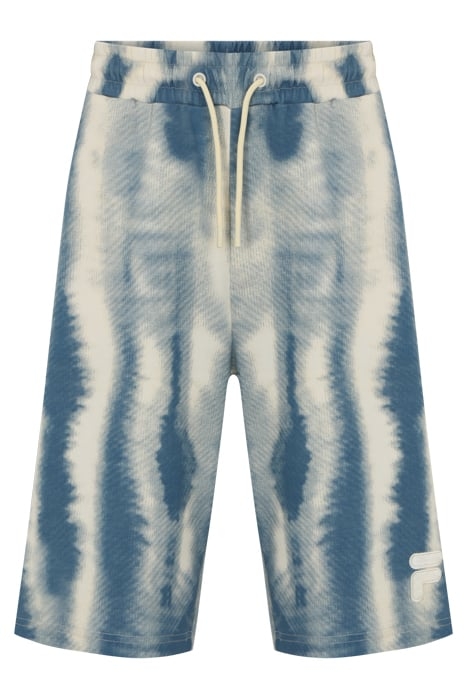 CASARES AOP BAGGY SHORTS ANTIQUE WHITE WATER ABSTRACT AOP 1