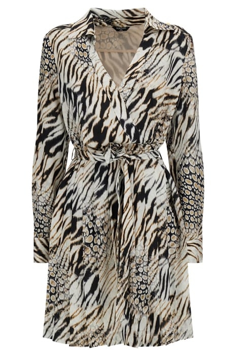 CHAIN REACTION DRESS SHADY HOLLOW PRINT 4