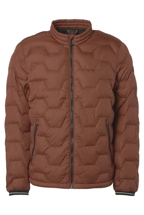 JACKET SHORT FIT PADDED BRANDY 1