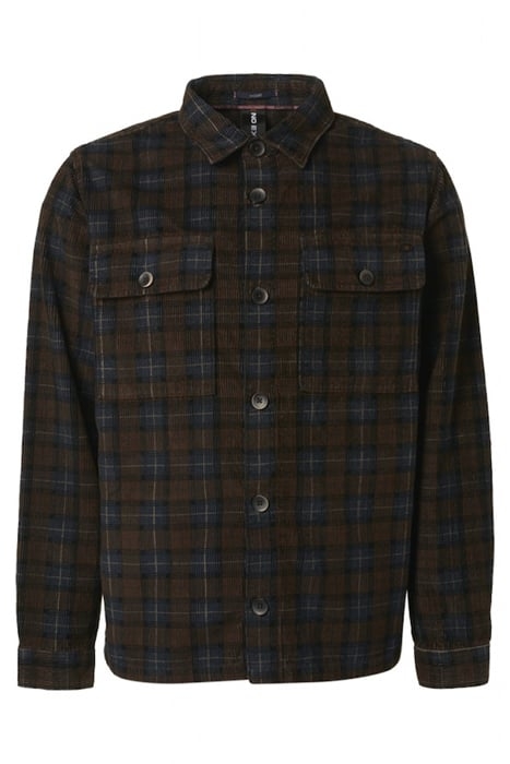 OVERSHIRT BUTTON CLOSURE CORDUROY CHECK RESPONSIBLE CHOICE C 1