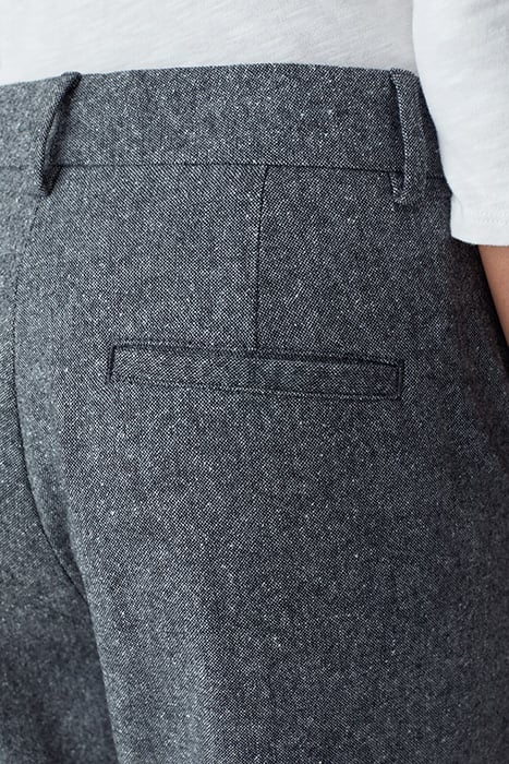 CLOSED WOMEN AUCKLEY PANTS DARK GREY MELANGE 7
