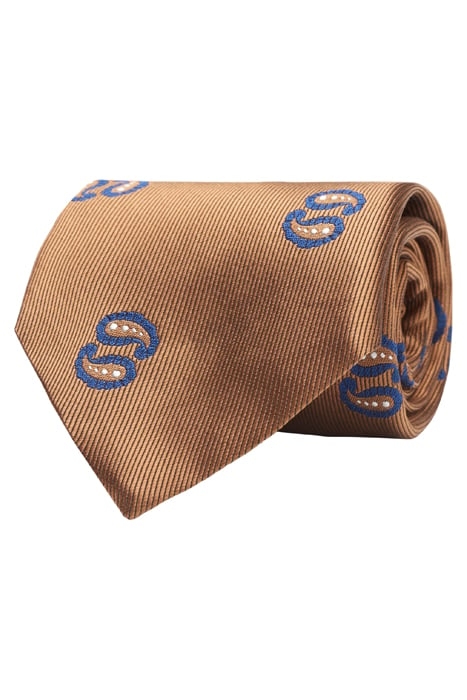 BROWN PAISLEY TIE 1