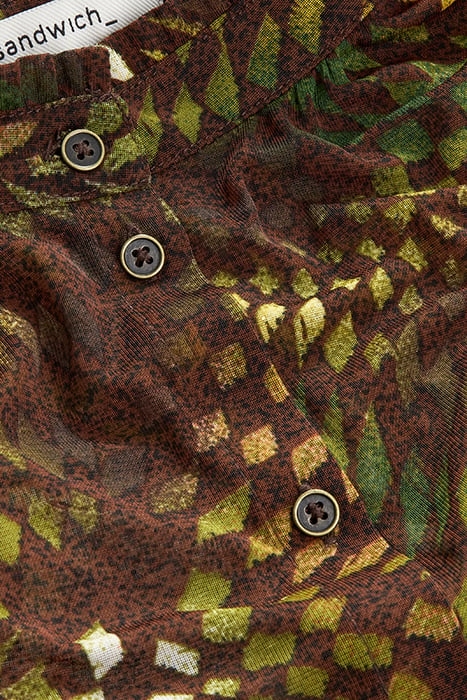 BLOUSES DOWNTOWN BROWN 2