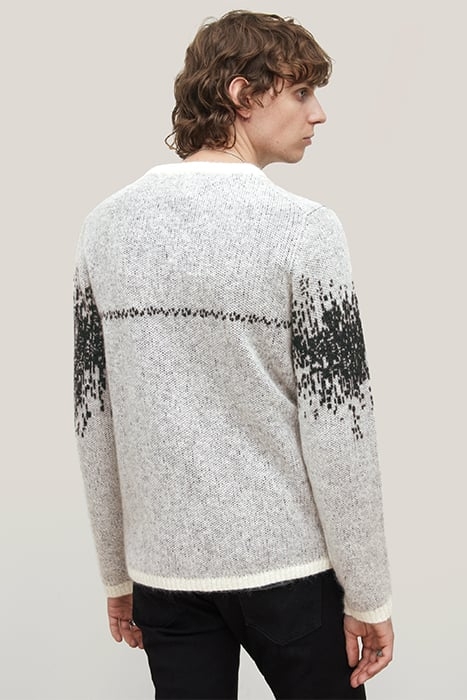 STERLING LS HEARTBEAT MOHAIR CREW WHITE 2