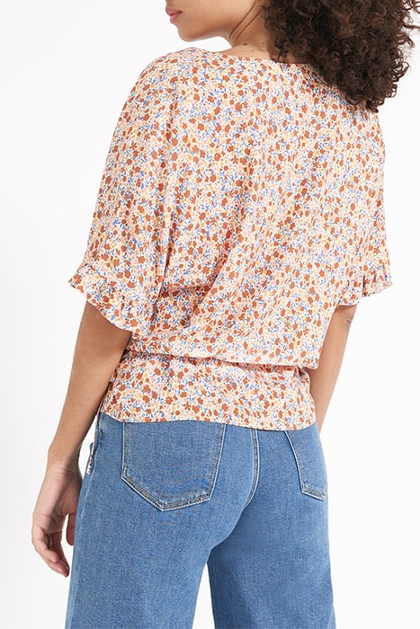 SUMMER FLOWER WRAP TOP I.CODE BLACK 2
