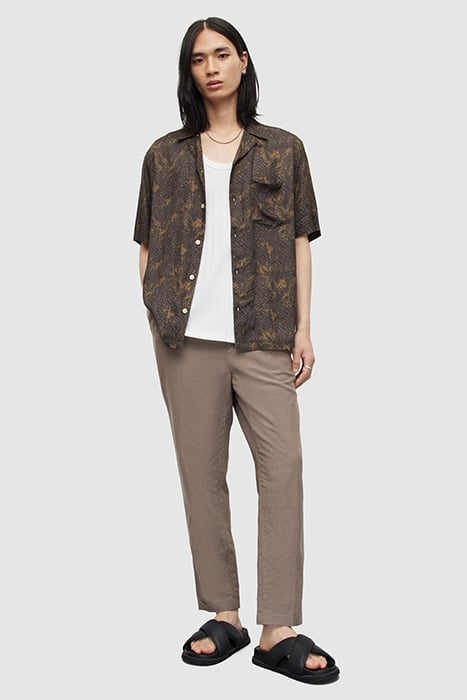 CAIMAN SS SHIRT JET BLACK 3