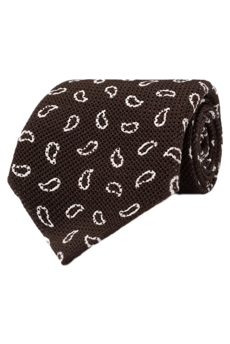 BROWN PAISLEY TIE 1
