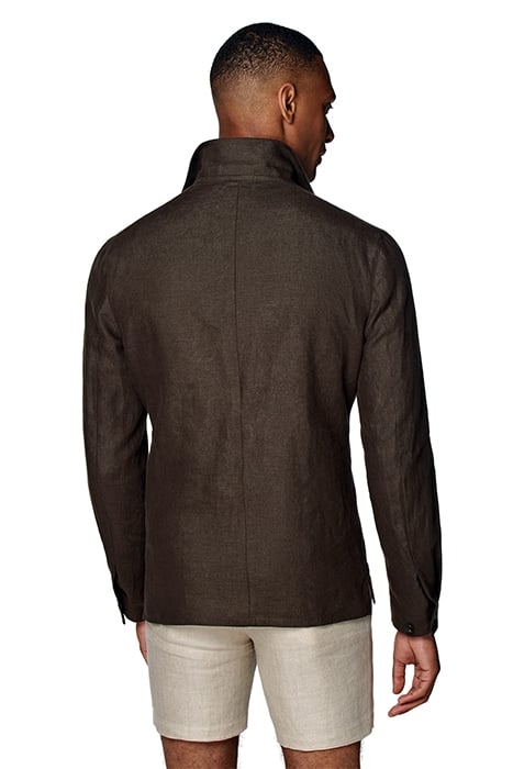 DARK BROWN WALTER SHIRT JACKET 2