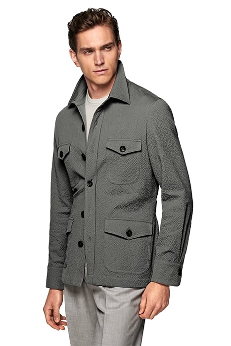 GREY WILLIAM SHIRT JACKET 1