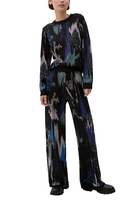 PULLOVER LONGSLEEVE GREY/BLACK 4