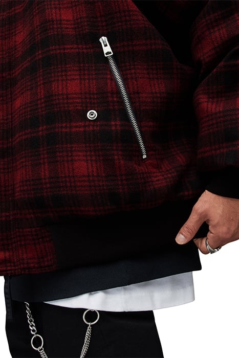 STAN BOMBER RED/BLACK 5