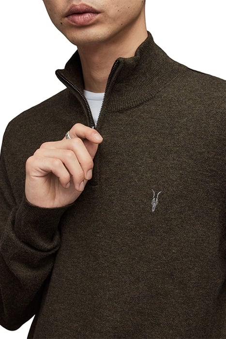 KILBURN ZIP FUNNEL PARK GREEN MARL 4