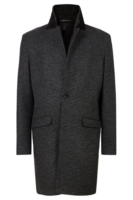 GINSBERG COAT HOUNDSTOOTH CHRCL 6