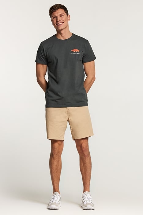 COTTON STRETCH SHORTS JACK BEIGE BEIGE 4